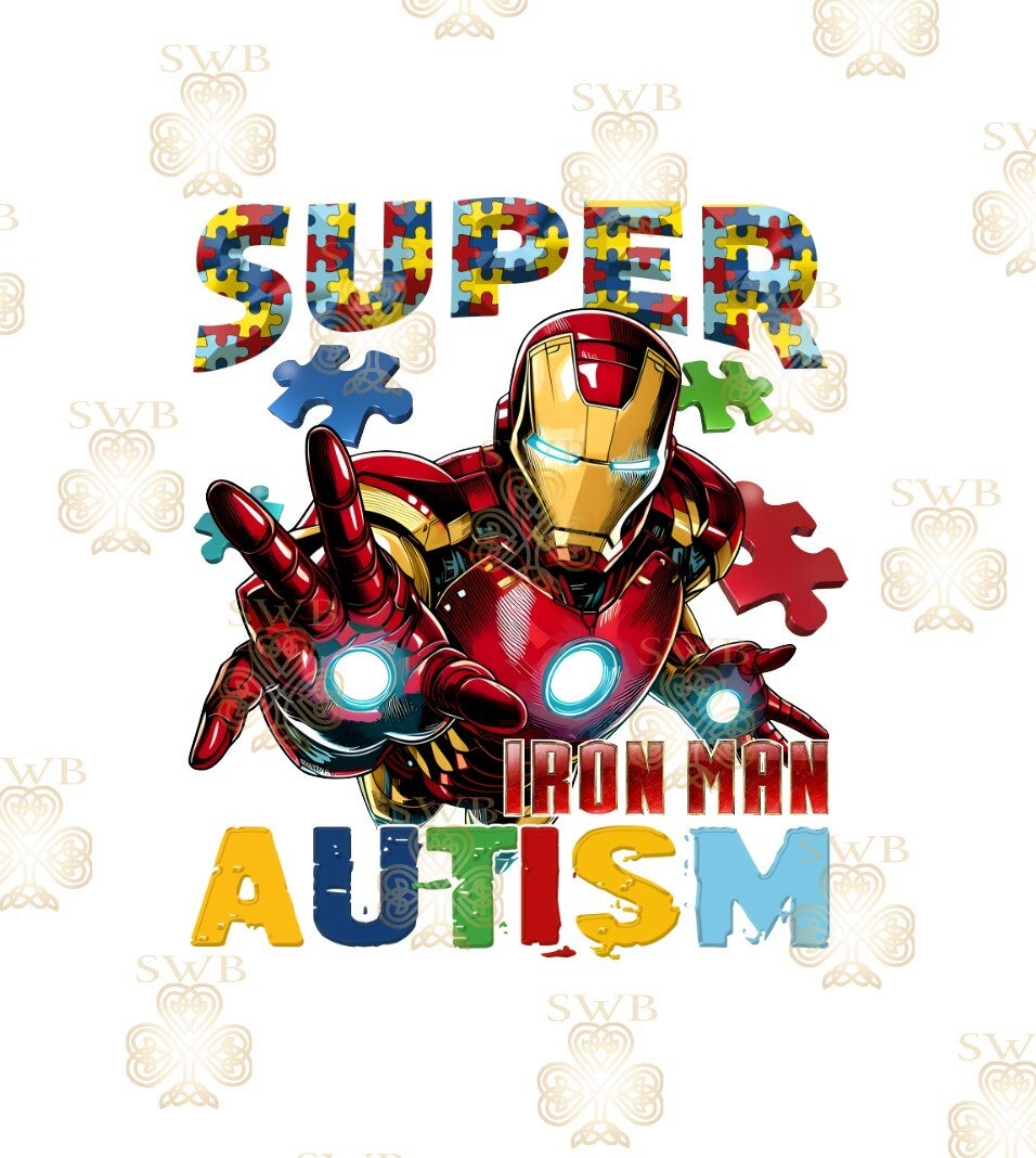 DTF or UVDTF Print -Autism #7
