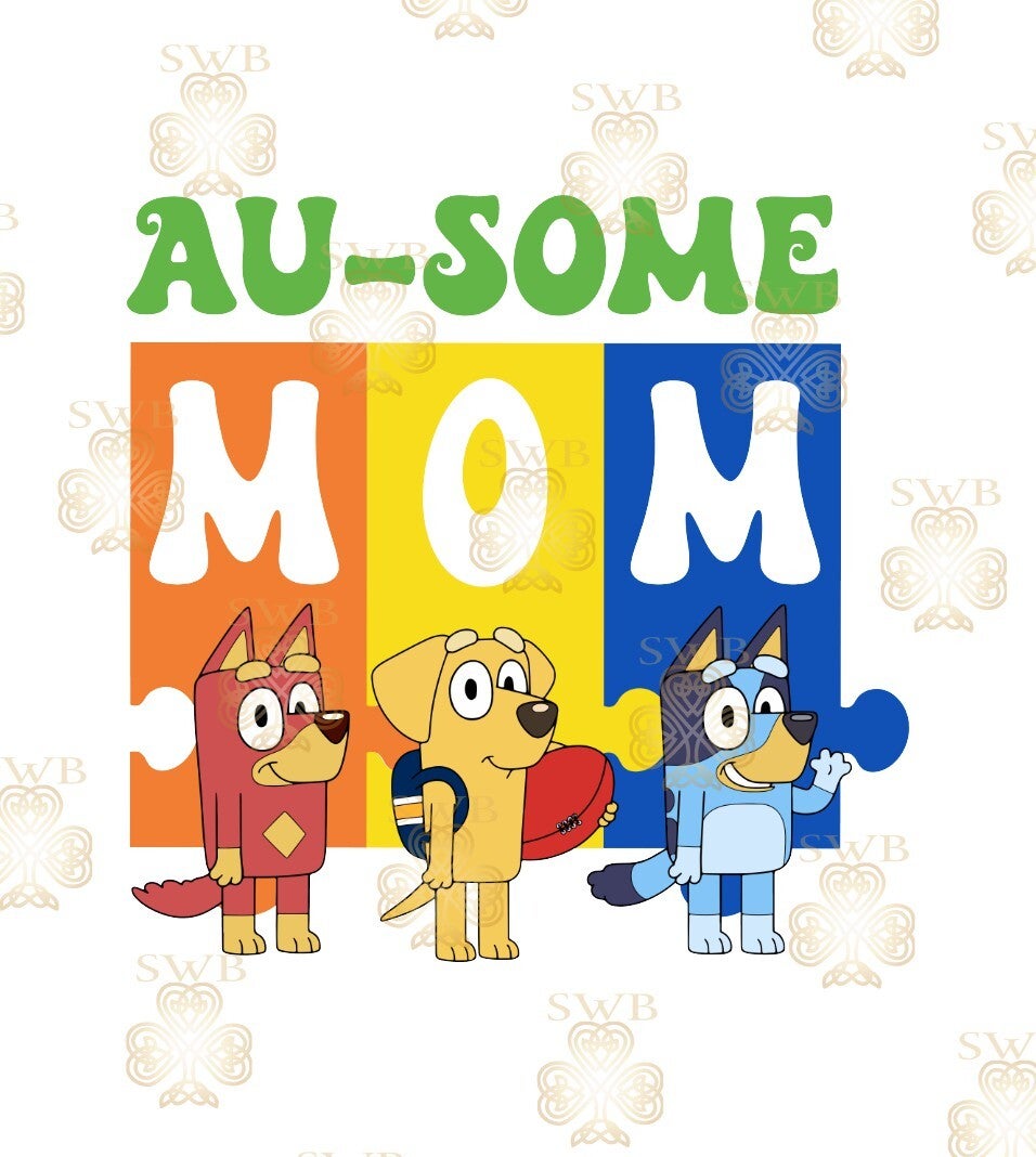 DTF or UVDTF Print -Autism #8