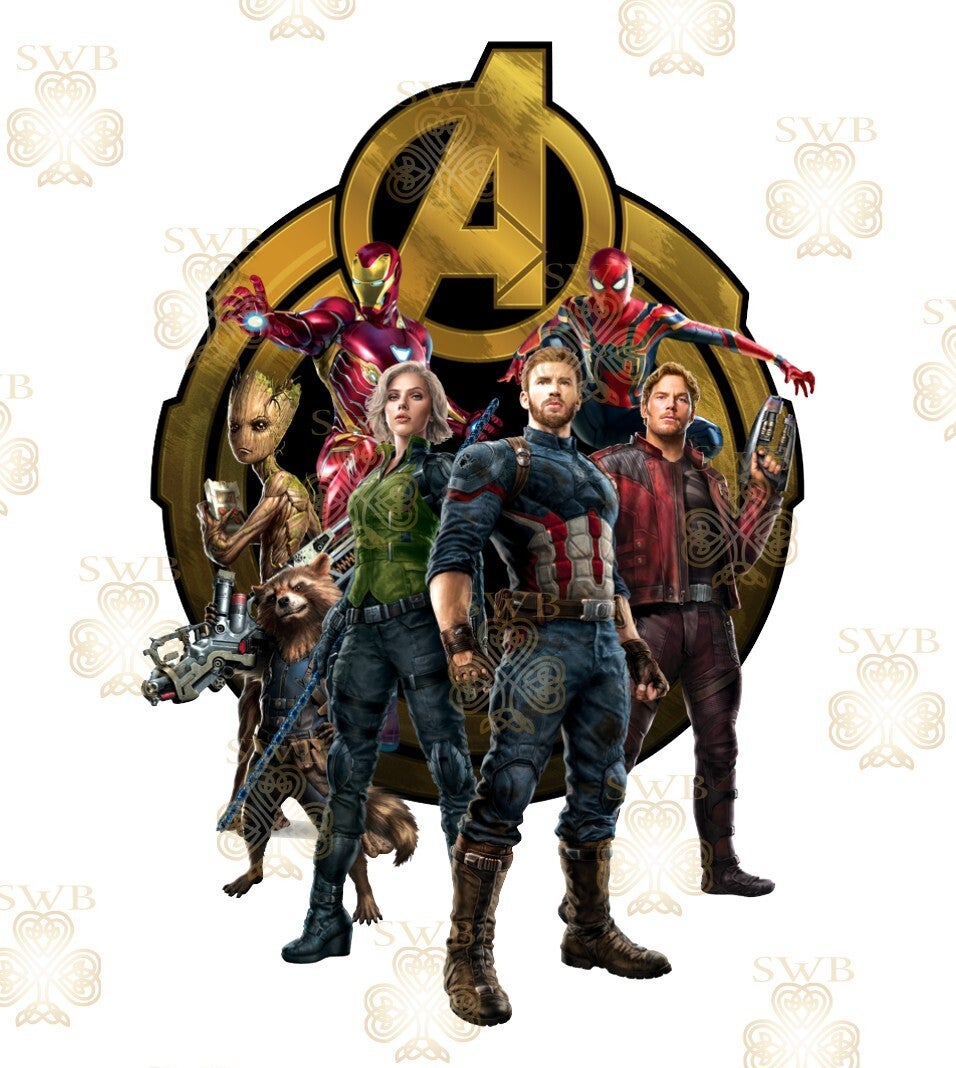 DTF or UVDTF Print - Avengers Infinity War #1