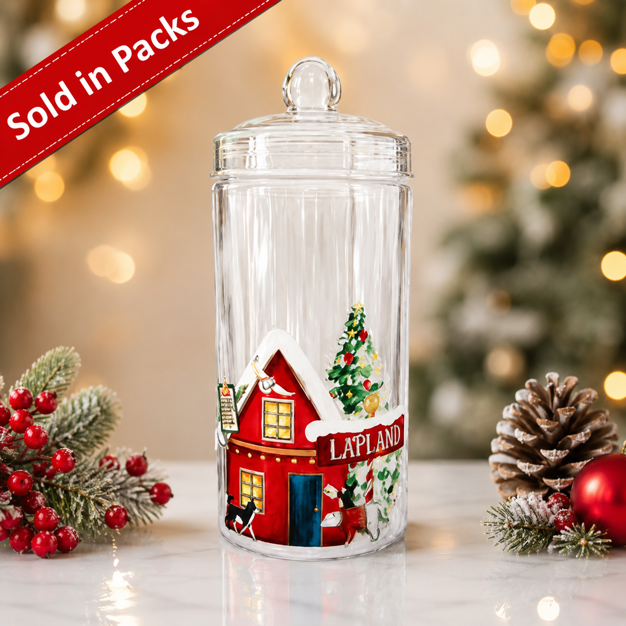-Lapland Christmas Sweet Tub -5 Pack