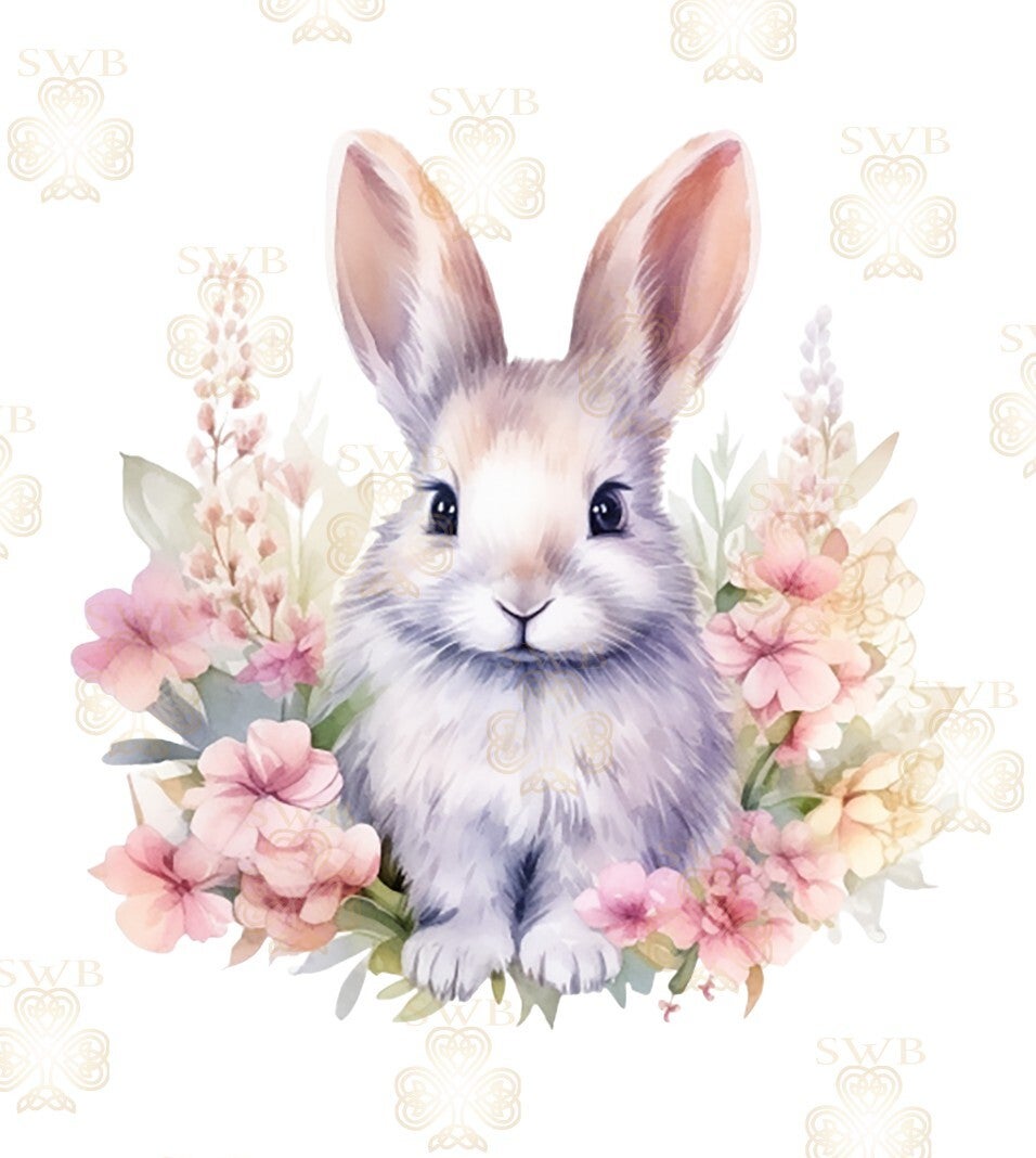 DTF or UVDTF Print - Bunny #1