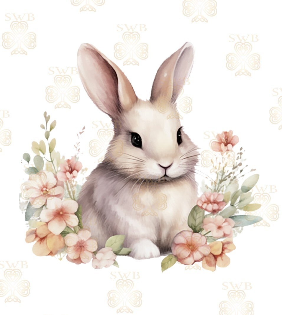 DTF or UVDTF Print - Bunny #11