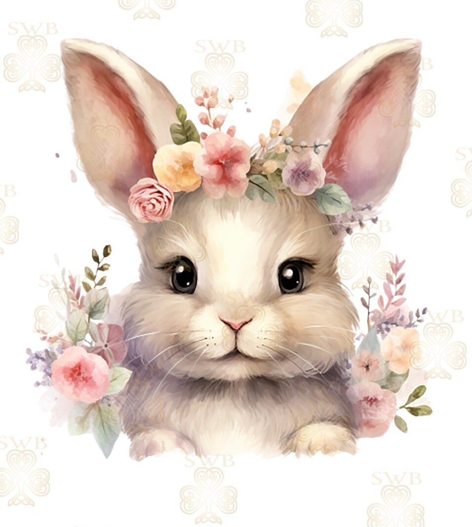 DTF or UVDTF Print - Bunny #2