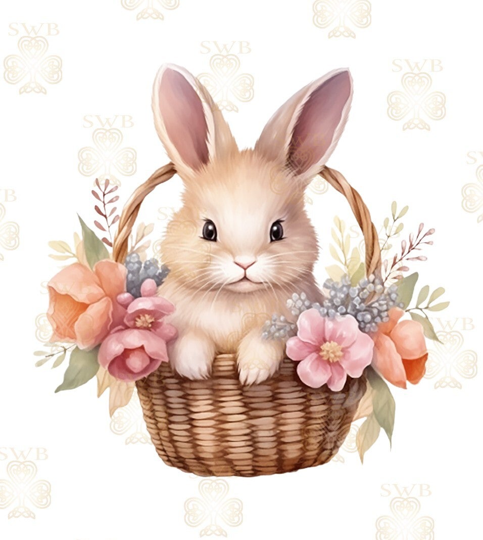 DTF or UVDTF Print - Bunny #3