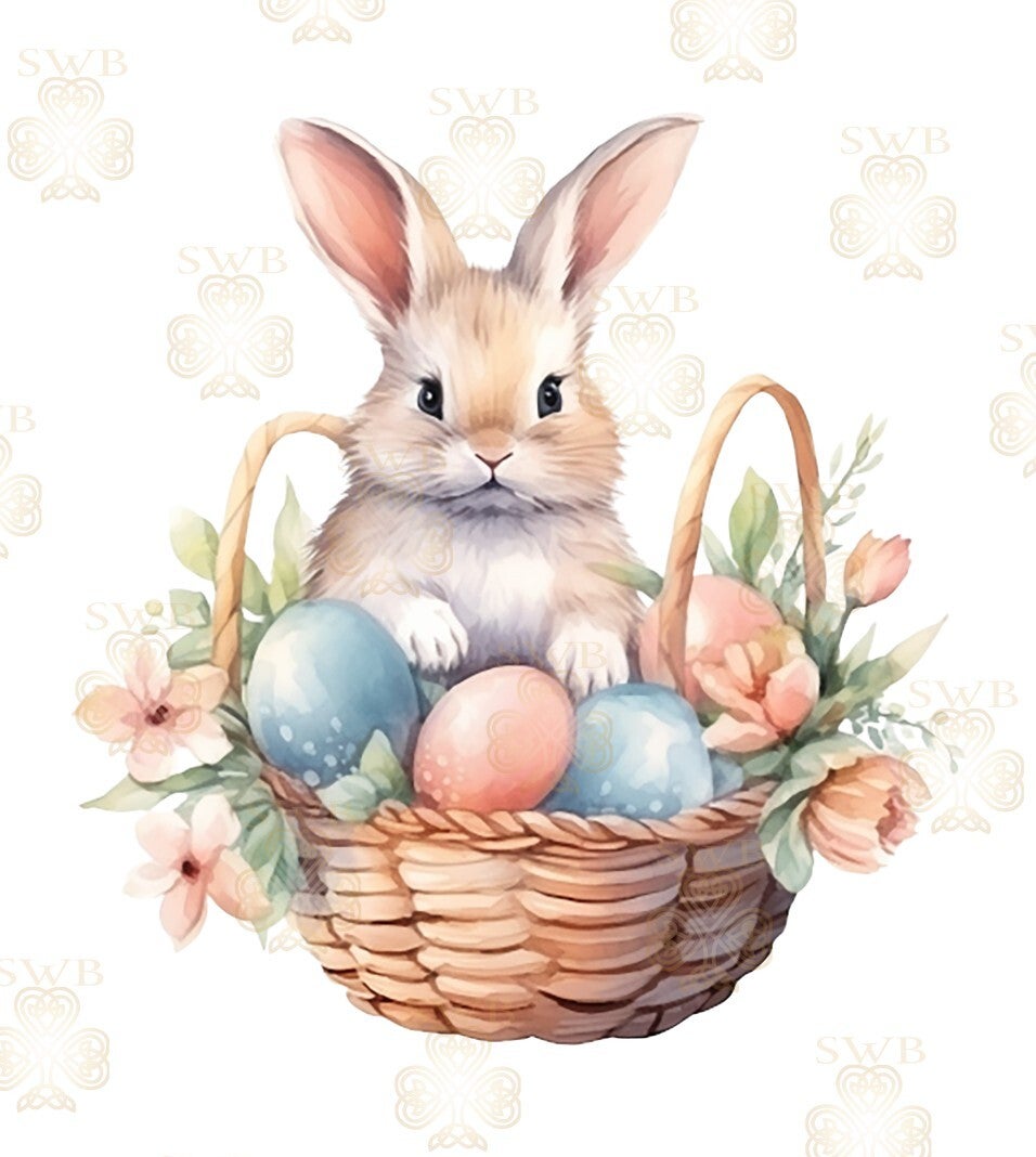 DTF or UVDTF Print - Bunny #4