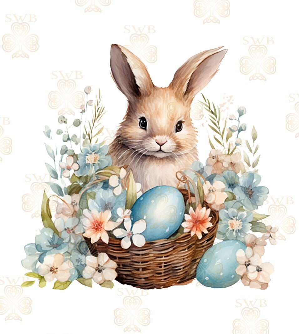 DTF or UVDTF Print - Bunny #6