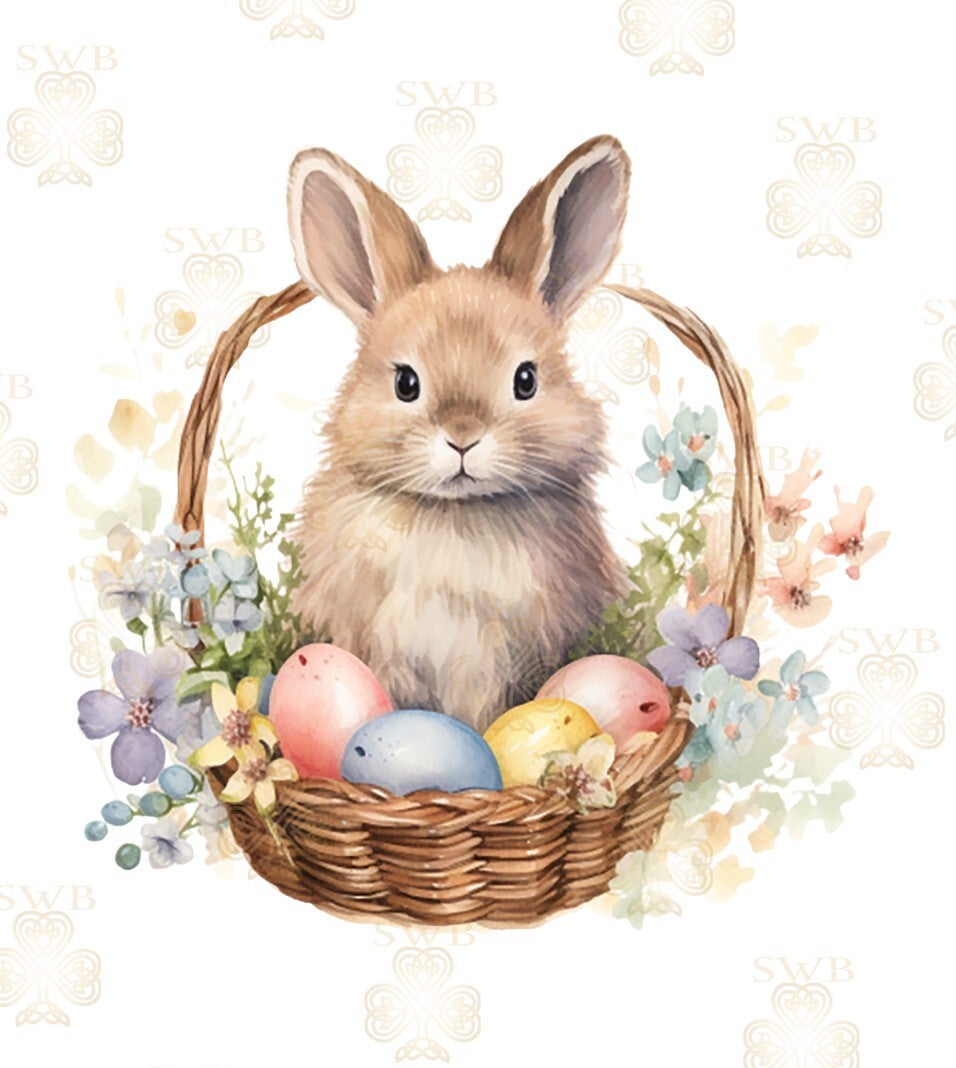 DTF or UVDTF Print - Bunny #8