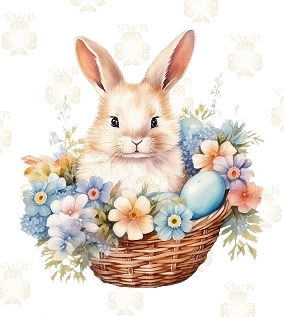 DTF or UVDTF Print - Bunny #9