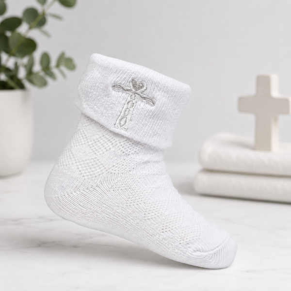 -Baby Christening Stockings