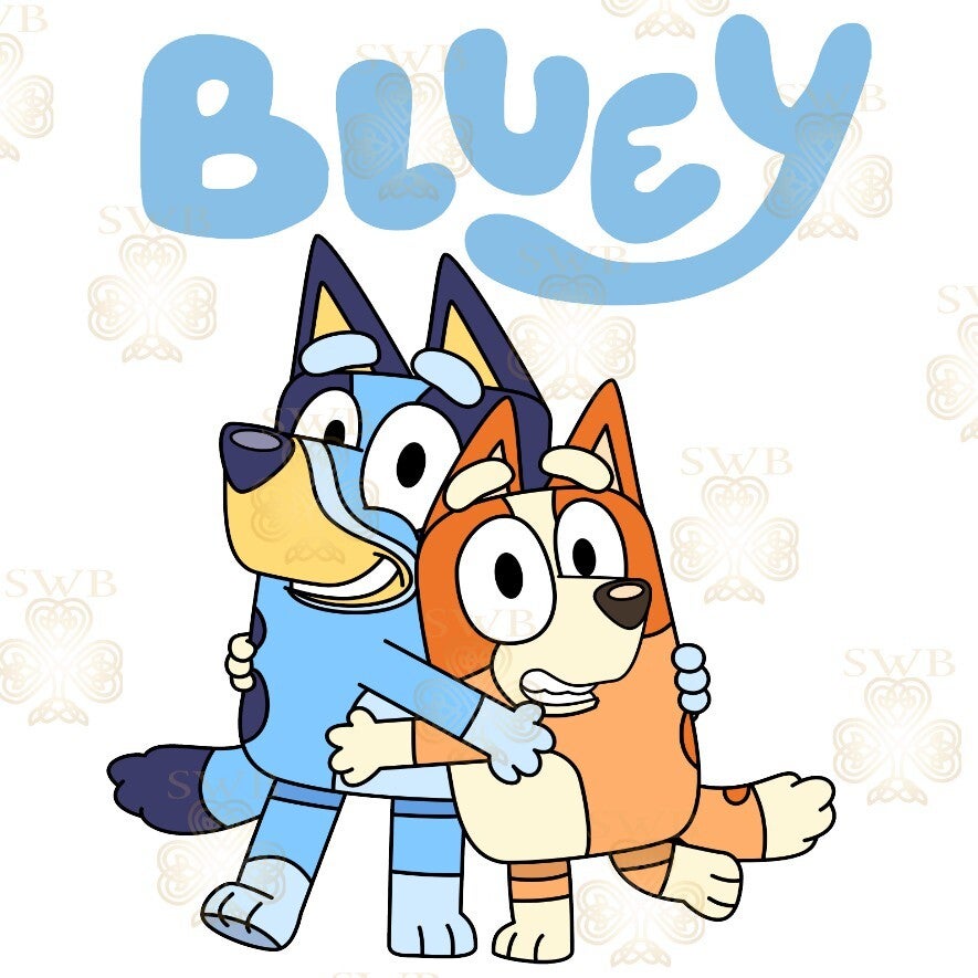 DTF or UVDTF Print -Bluey #3