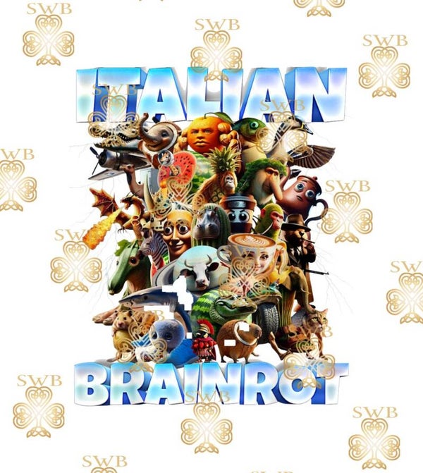 DTF or UVDTF Print -Italian Brainrot #1