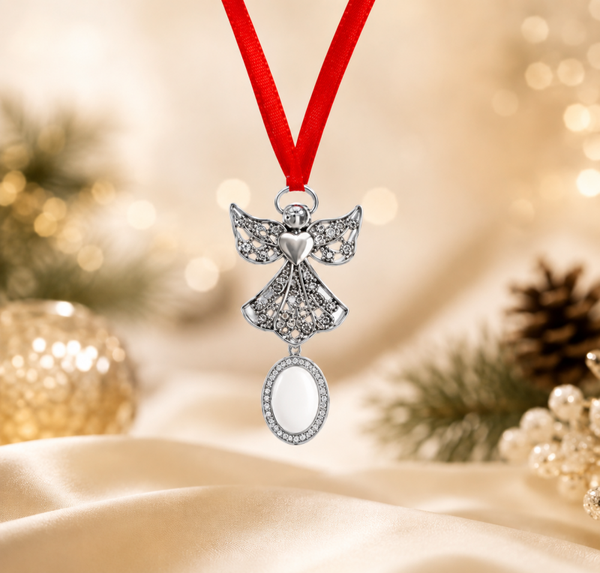 -Angel Decoration - Silver