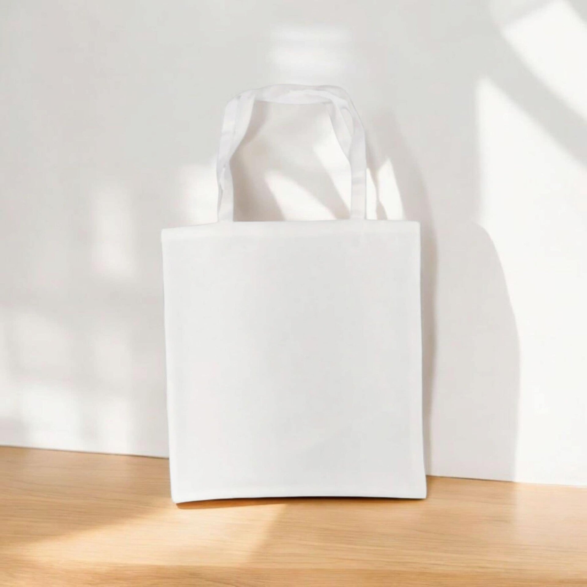 -White Sublimation Tote Bag