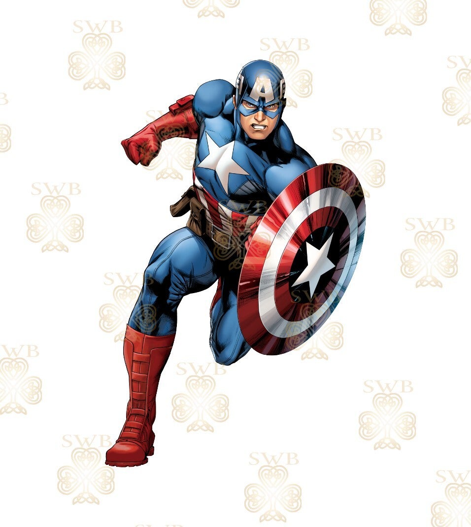 DTF or UVDTF Print -Captain America #3