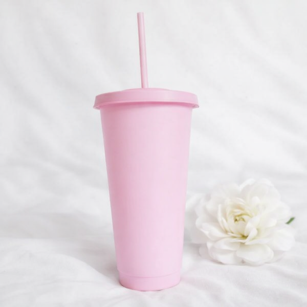 -Cold Cup - Baby Pink 24oz