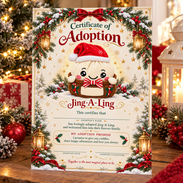 -Jing-A-Ling Adoption Certificates