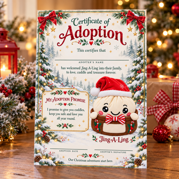 -Jing-A-Ling Adoption Certificate #3
