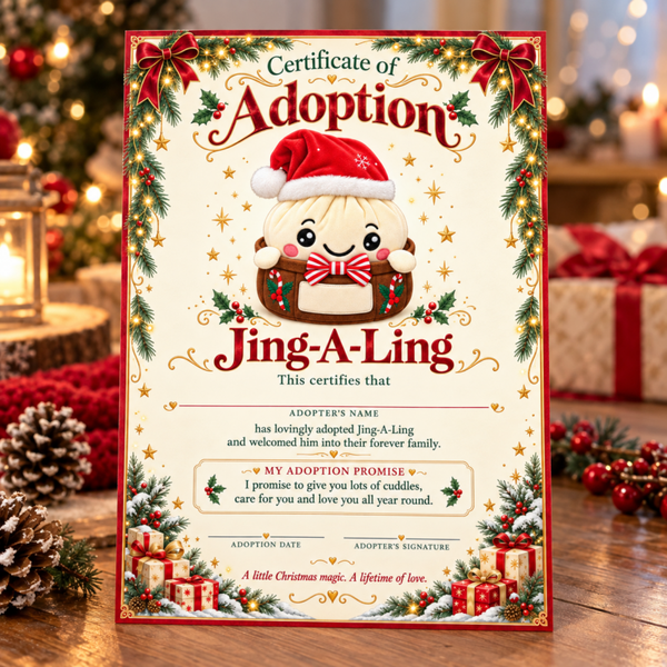 -Jing-A-Ling Adoption Certificate #4