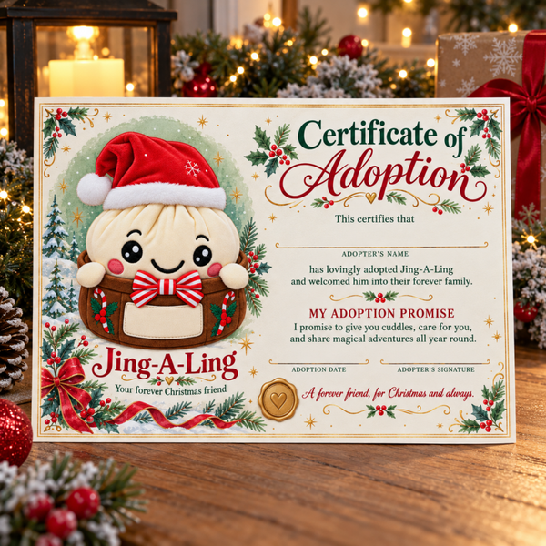 -Jing-A-Ling Adoption Certificate #6