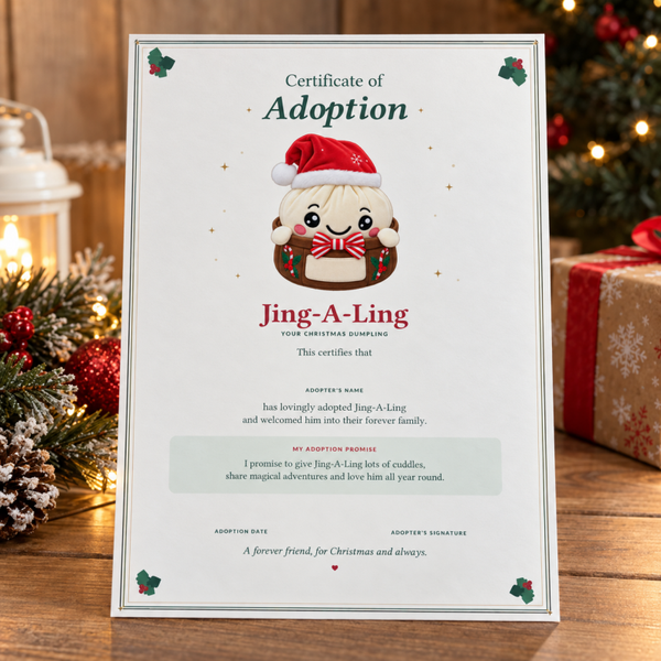 -Jing-A-Ling Adoption Certificate #7