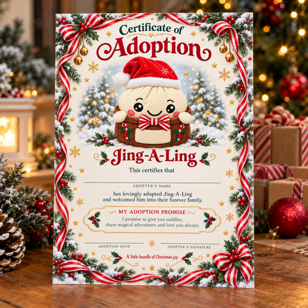 -Jing-A-Ling Adoption Certificate #9