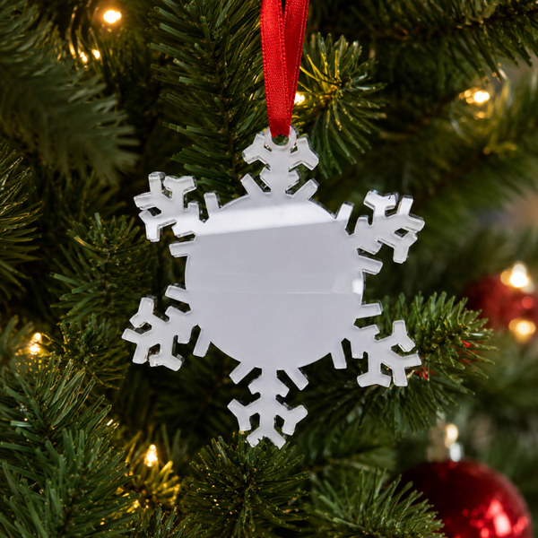 -Snowflake Acrylic Decoration