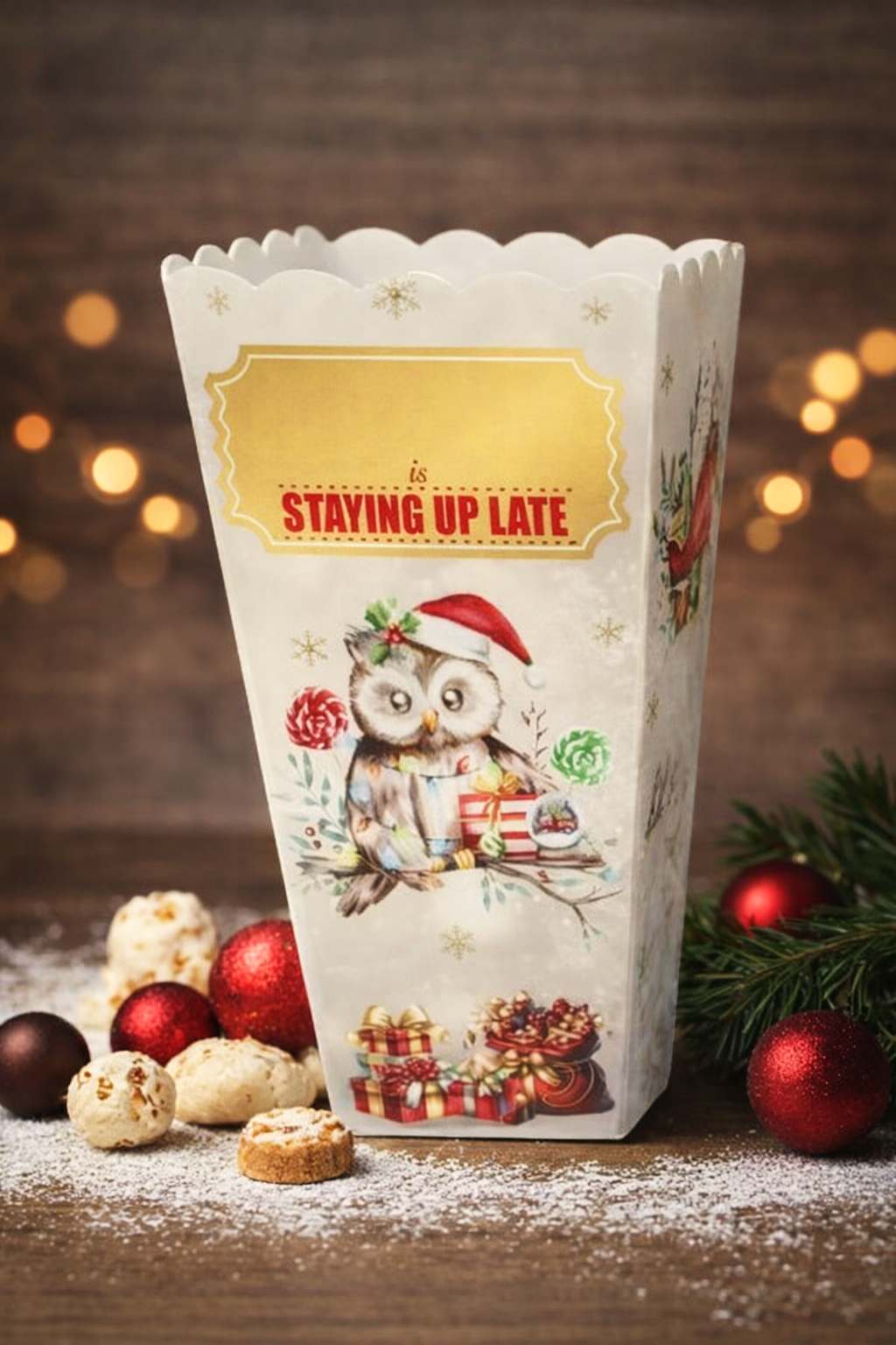 -Toy Show Popcorn Tub