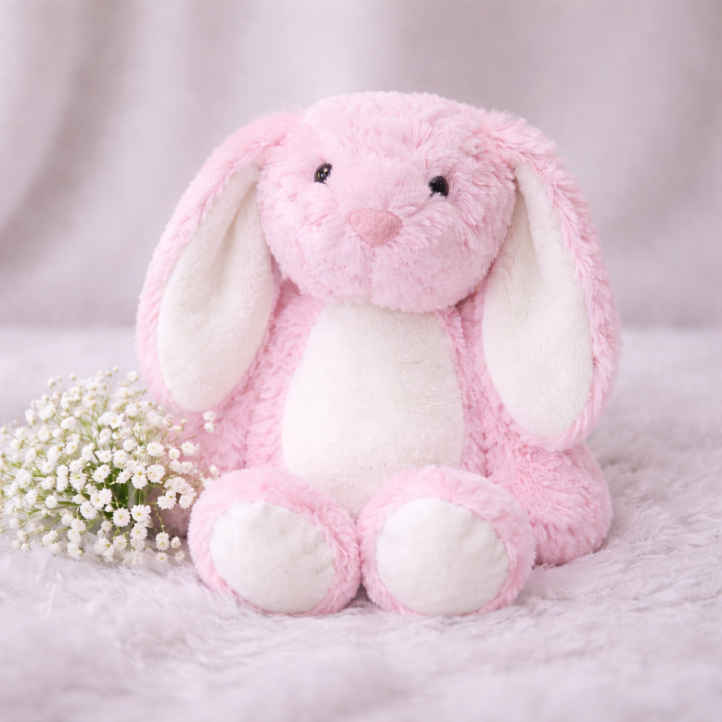 -Bunny Teddy- Pink