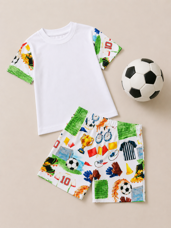 -Kids Football SHORTS Pyjamas