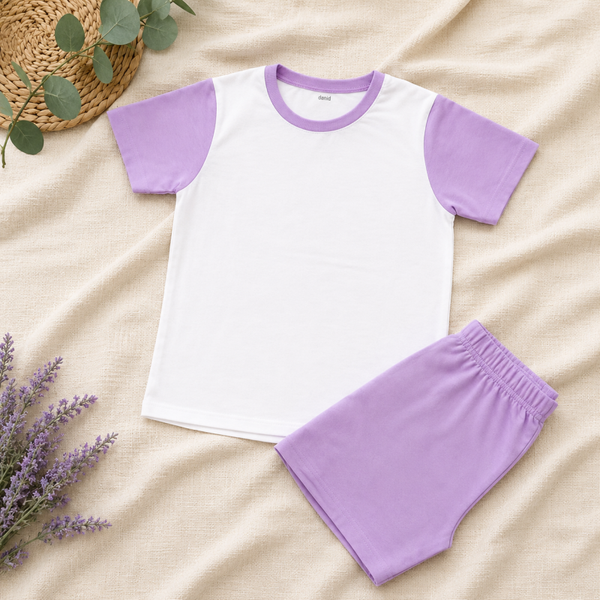 -Kids Lilac SHORTS Pyjamas