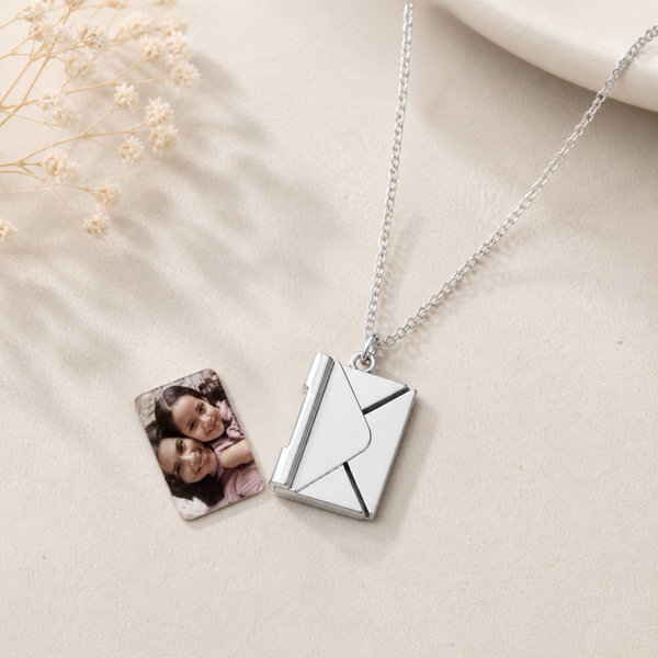-Sublimation Envelope Necklace
