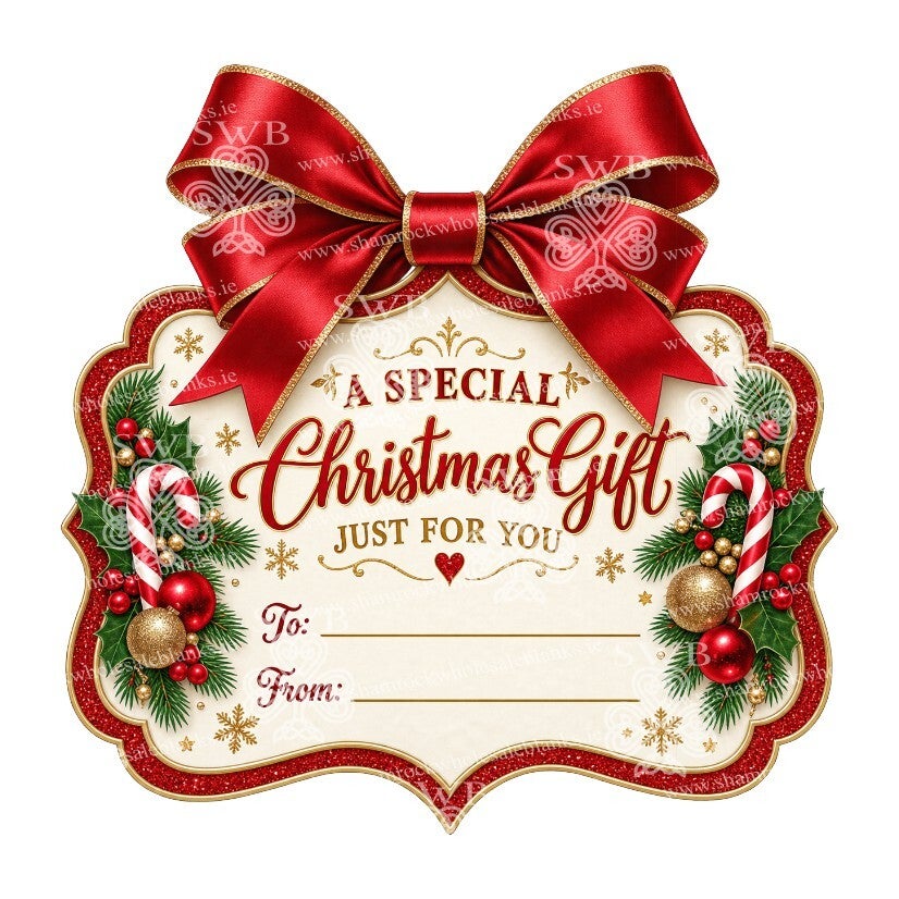 DTF or UVDTF Print -  Christmas Special Delivery #25