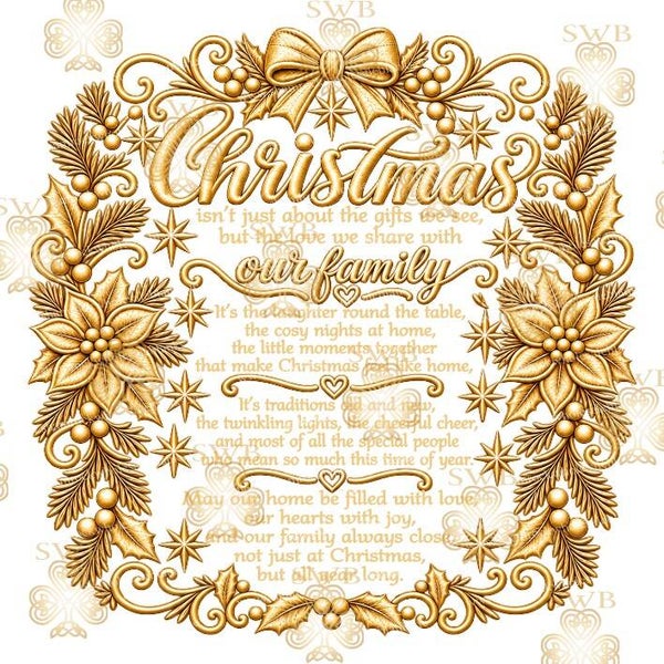 Digital Download Christmas Decal #14