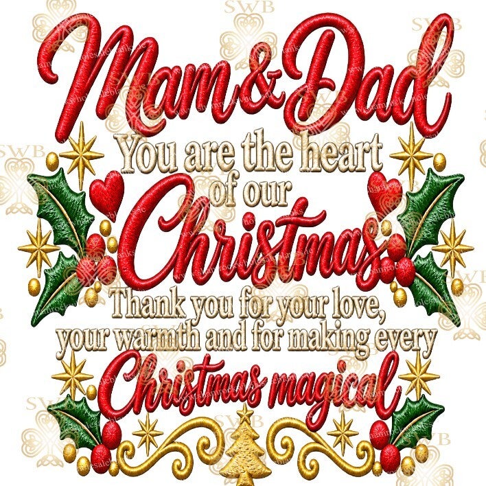 Digital Download Christmas Decal #4