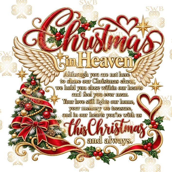 Digital Download Christmas Decal #7