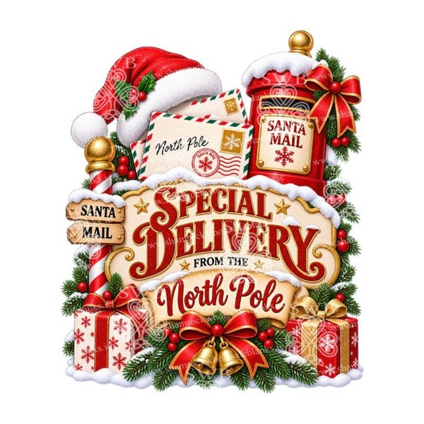 Digital Download Christmas Special Delivery #6
