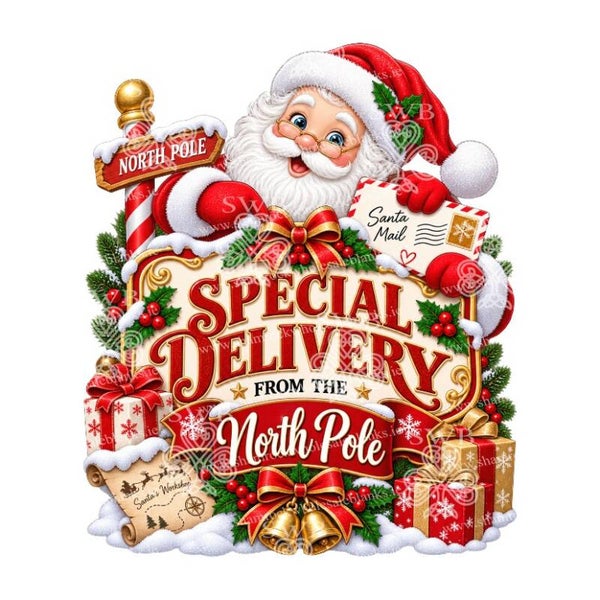 Digital Download Christmas Special Delivery #7