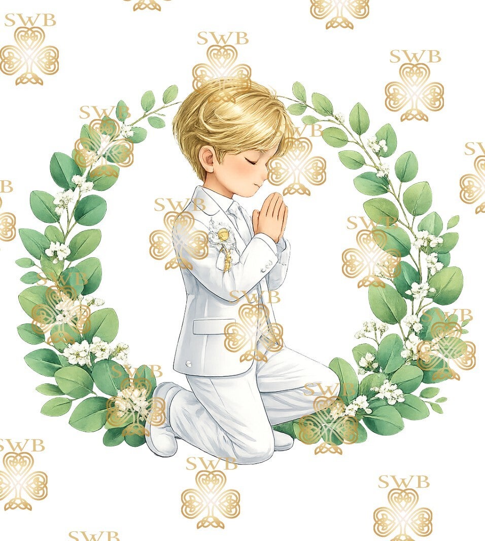 DTF or UVDTF Print -Communion & Confirmation #114