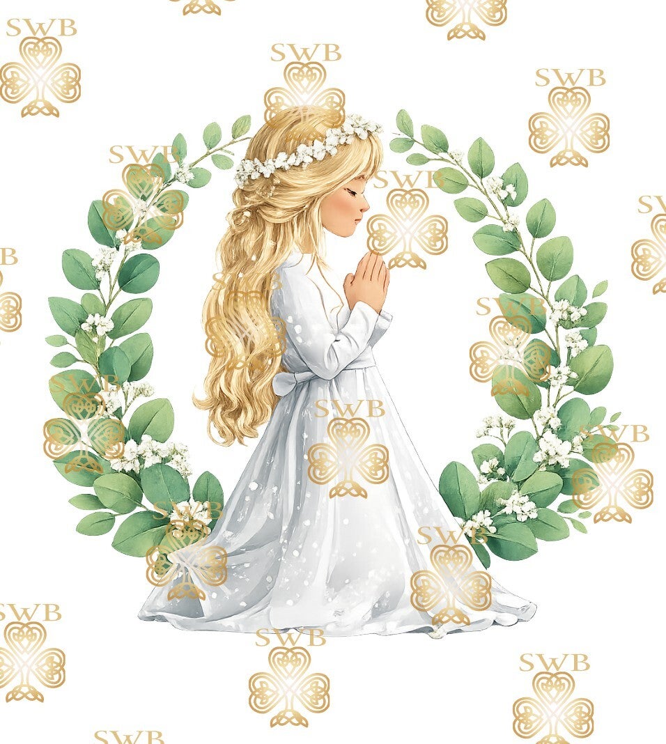 DTF or UVDTF Print -Communion & Confirmation #117