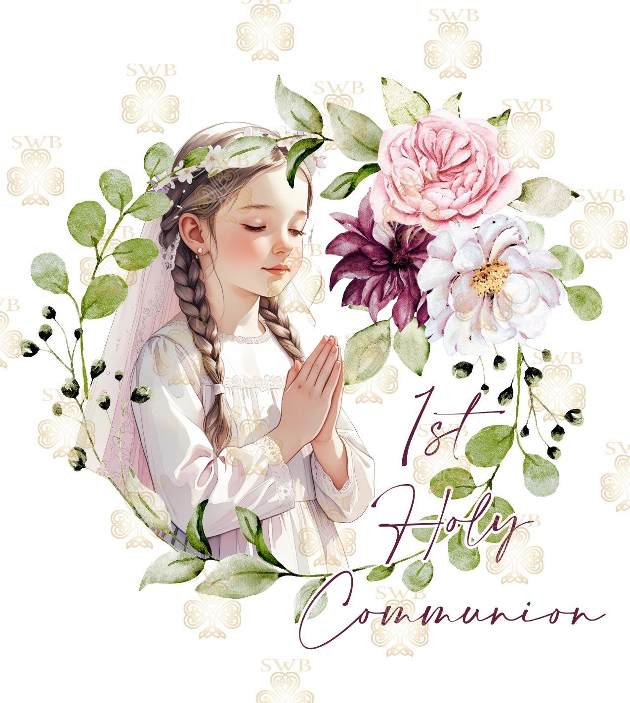 DTF or UVDTF Print -Communion & Confirmation #58