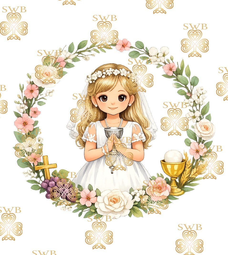 DTF or UVDTF Print -Communion & Confirmation #86