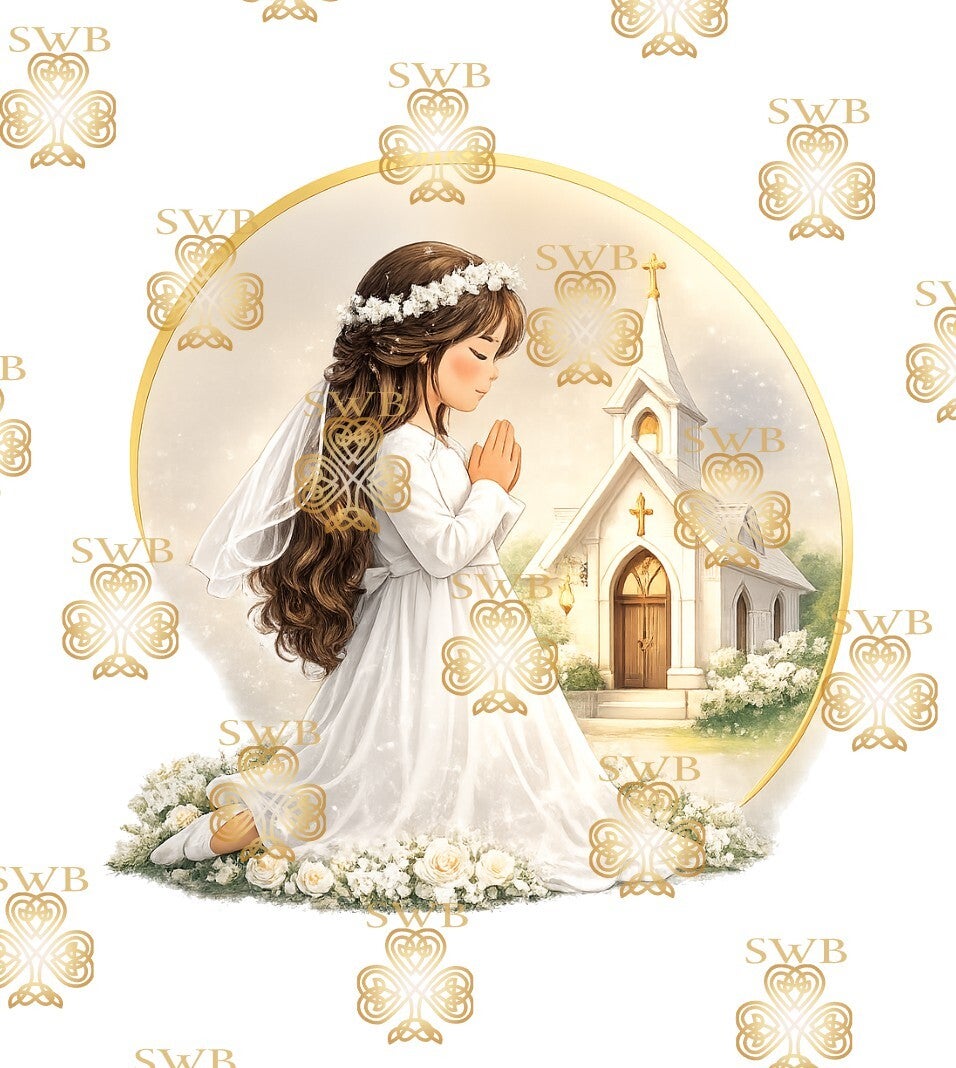 DTF or UVDTF Print -Communion & Confirmation #93