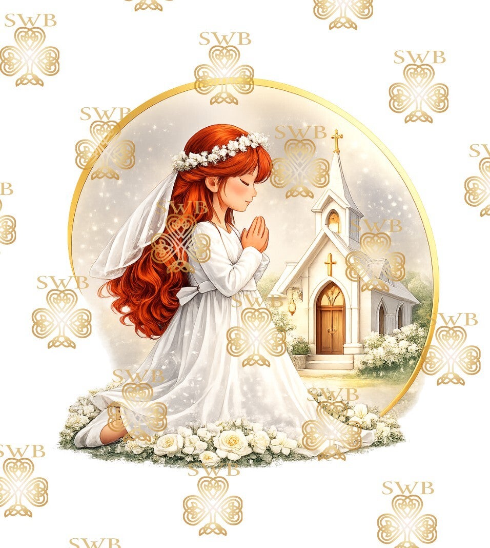 DTF or UVDTF Print -Communion & Confirmation #95