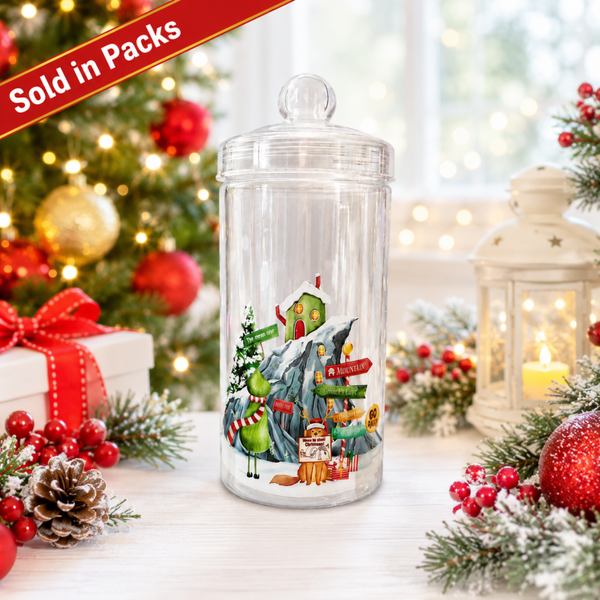 -Jollyville Christmas Express Sweet Tub -5 Pack