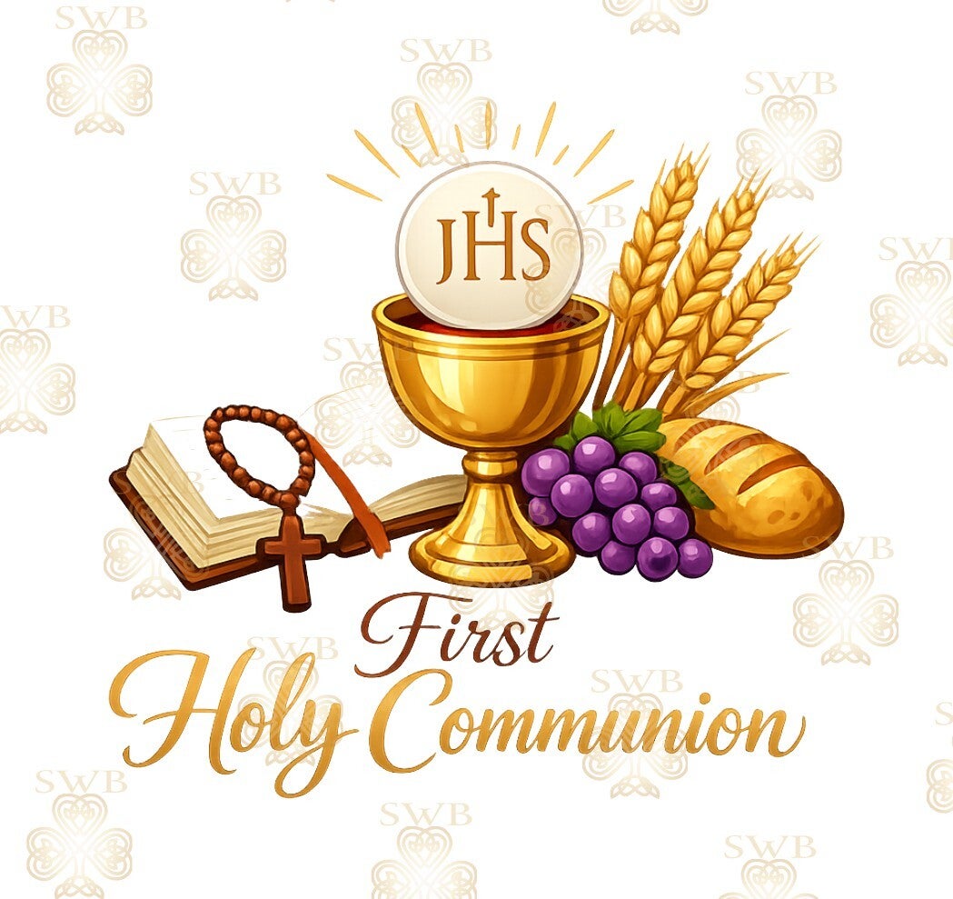 DTF or UVDTF Print -Communion & Confirmation #119