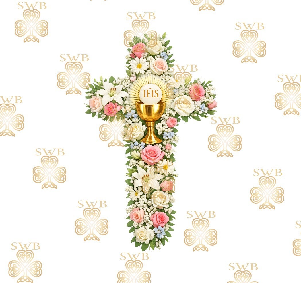 DTF or UVDTF Print -Communion & Confirmation #122