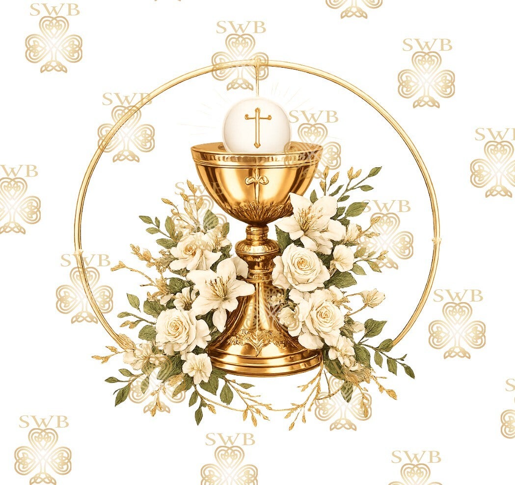 DTF or UVDTF Print -Communion & Confirmation #129