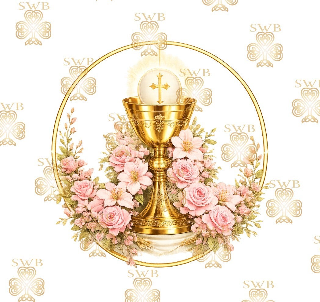 DTF or UVDTF Print -Communion & Confirmation #130