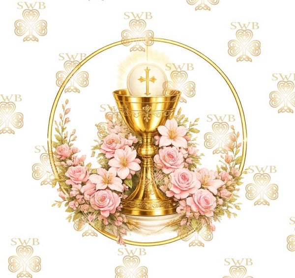 DTF or UVDTF Print -Communion & Confirmation #130