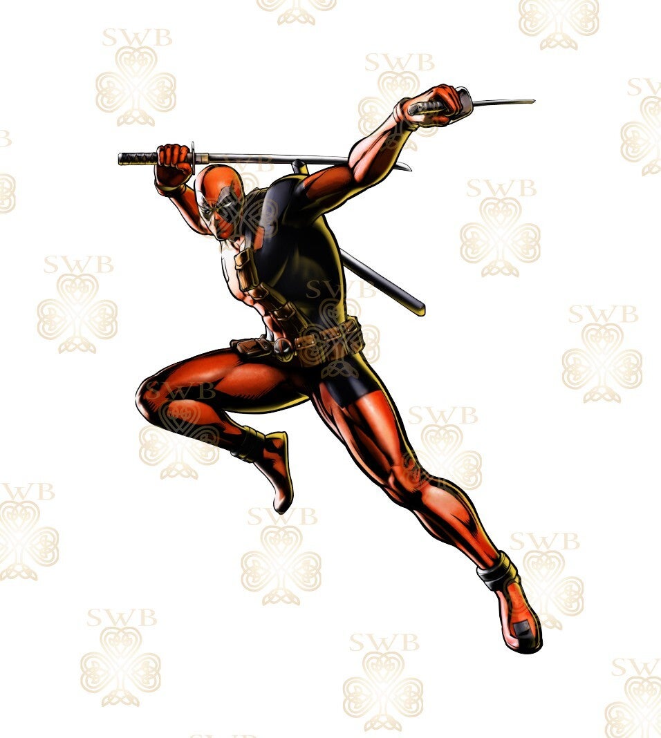 DTF or UVDTF Print -Deadpool #2